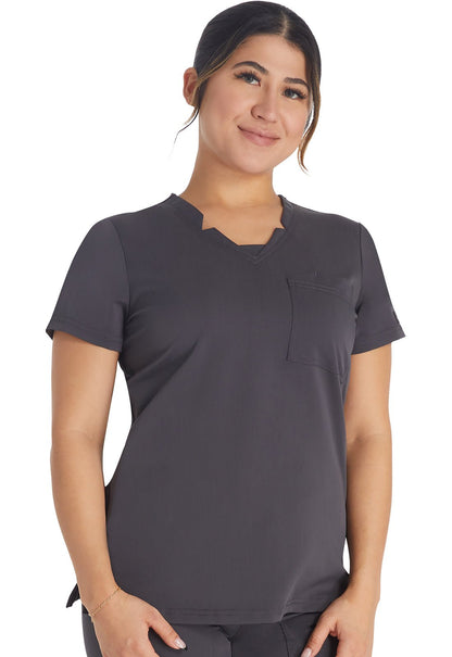 Dickies Balance Scrubs Notched V Neck Top DK671 - Scrubs Select