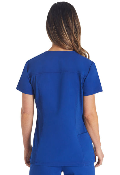 Dickies Balance Scrubs Notched V Neck Top DK671 - Scrubs Select