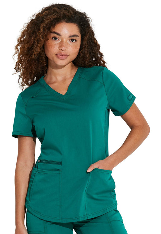 Dickies Balance Scrubs V Neck Top DK875 - Scrubs Select