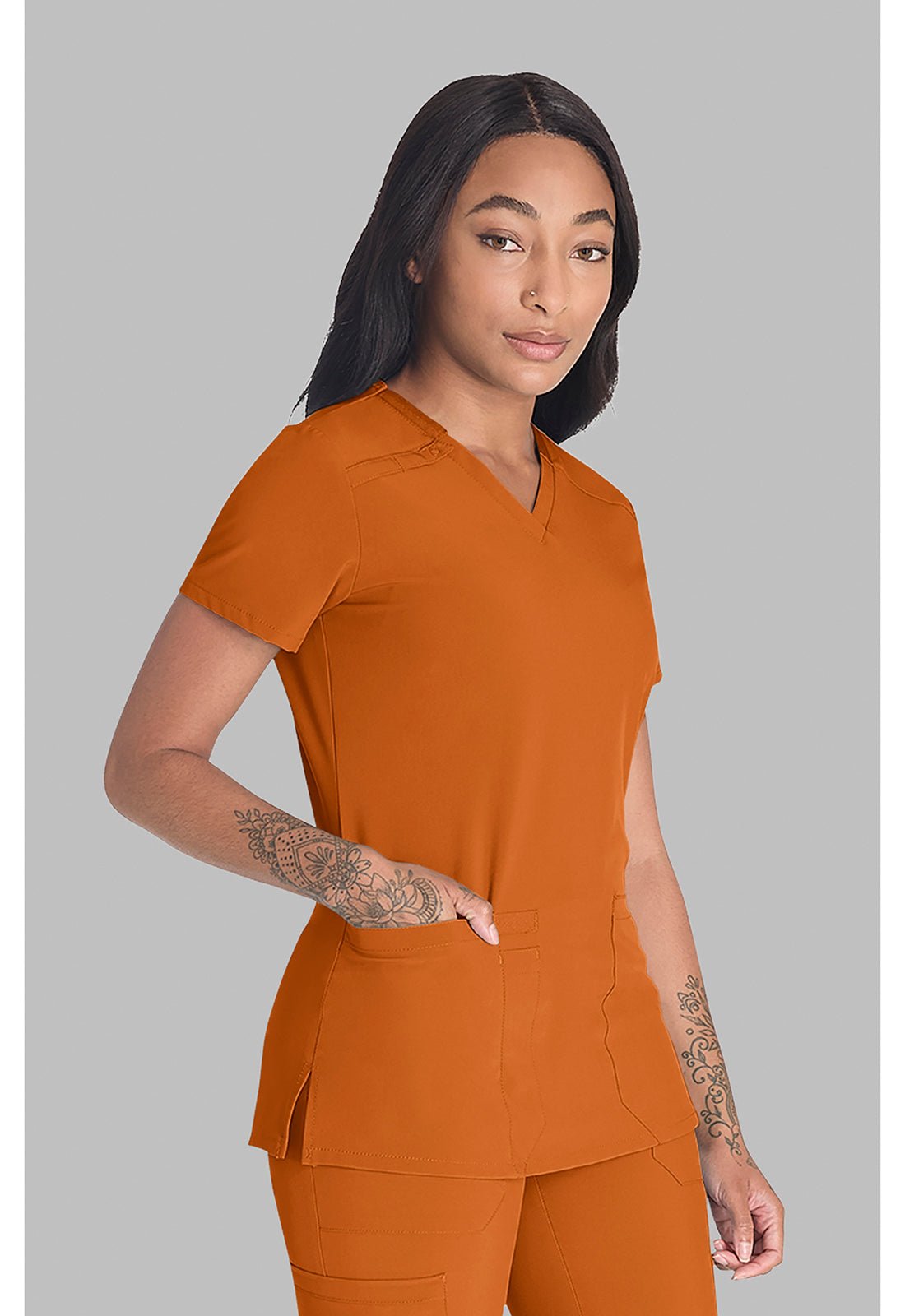 Dickies EDS Essentials Scrubs V Neck Top DK615 - Scrubs Select