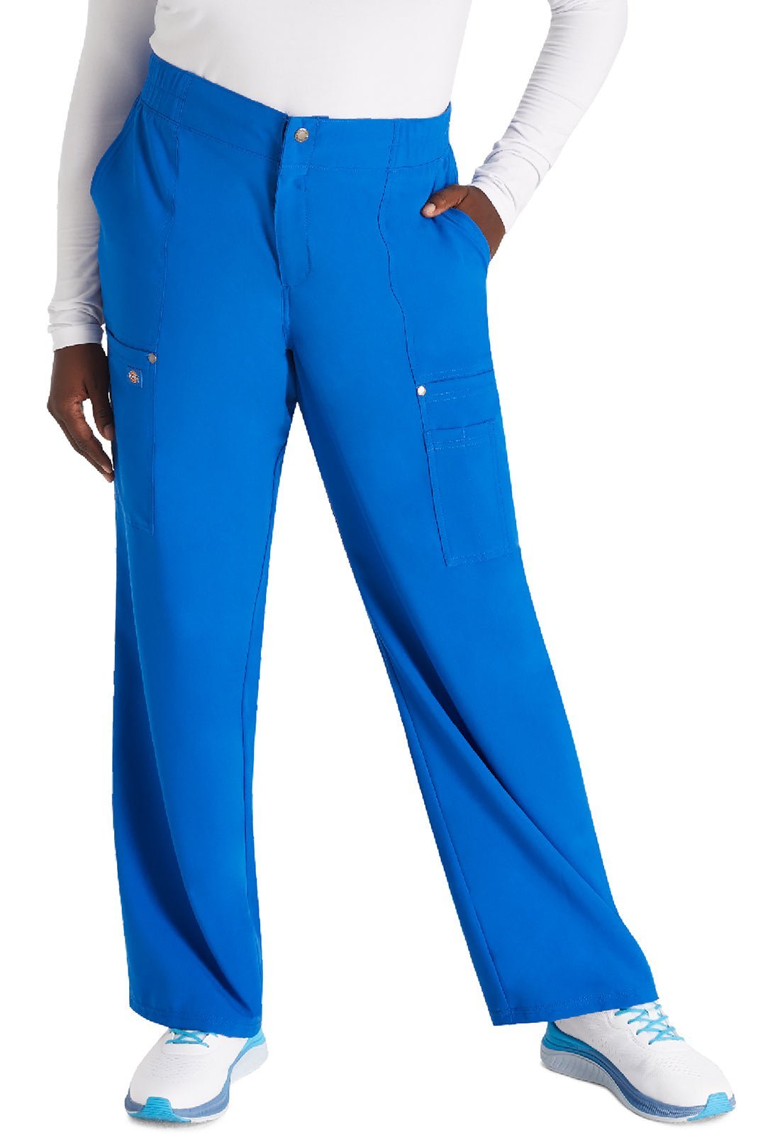 Dickies EDS NXT Scrubs Cargo Pant DK219 Black, Navy, Pewter, Royal - Scrubs Select