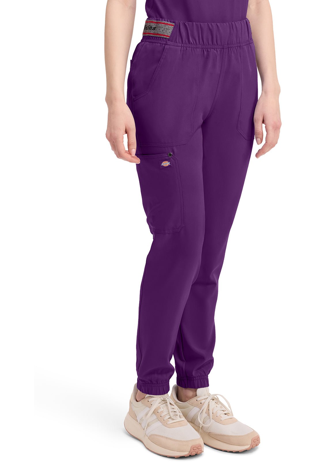 Dickies EDS NXT Scrubs Jogger Pant DK221 Eggplant, Khaki, Olive, Red - Scrubs Select
