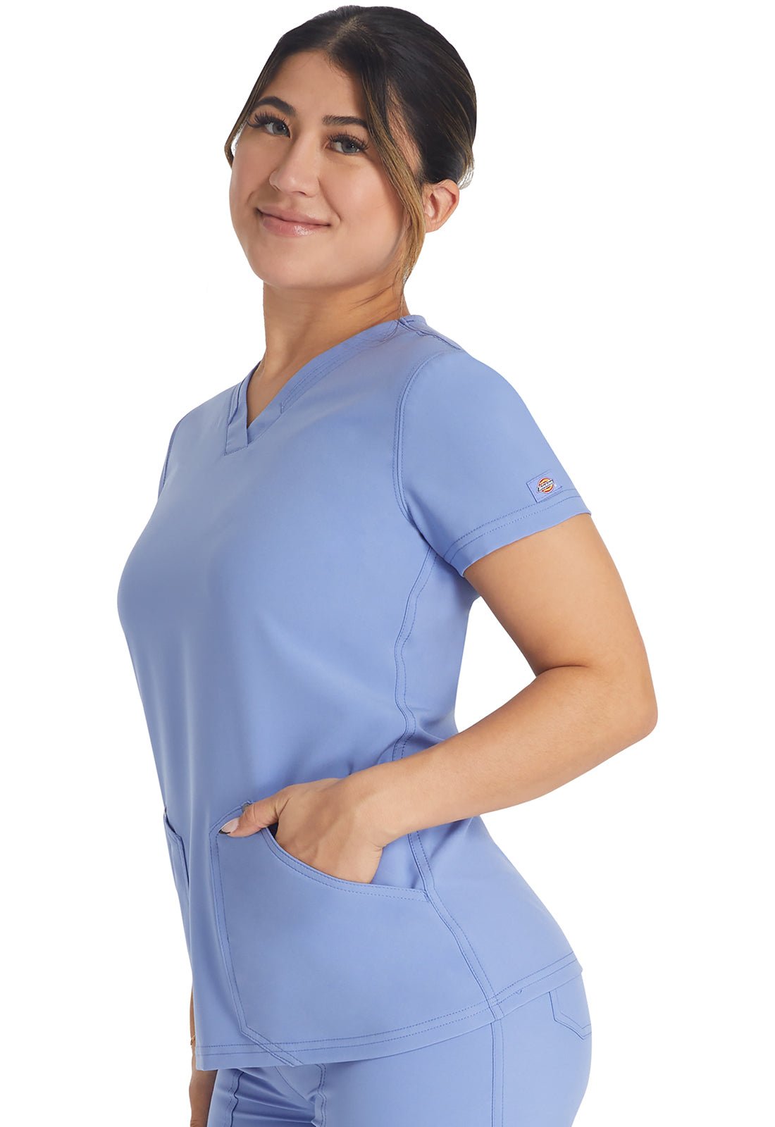 Dickies EDS NXT Scrubs V Neck Top DK678 - Scrubs Select