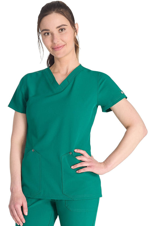 Dickies EDS NXT Scrubs V Neck Top DK678 - Scrubs Select