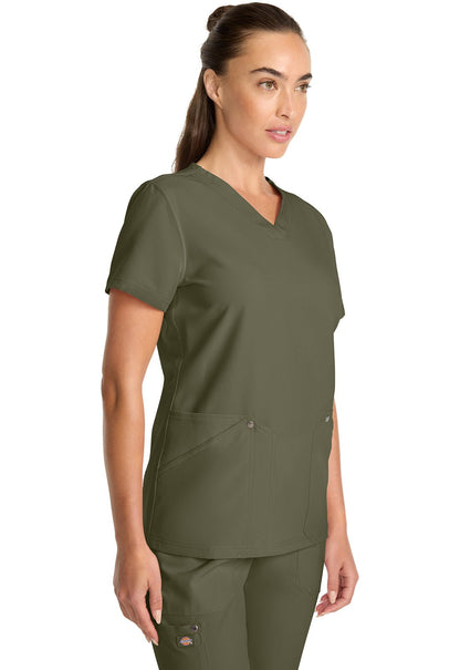 Dickies EDS NXT Scrubs V Neck Top DK678 Limited - Scrubs Select