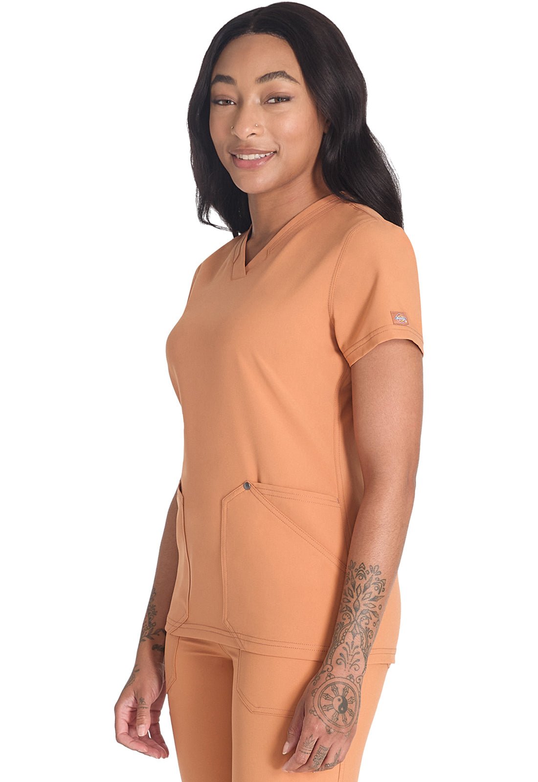 Dickies EDS NXT Scrubs V Neck Top DK678 Limited - Scrubs Select