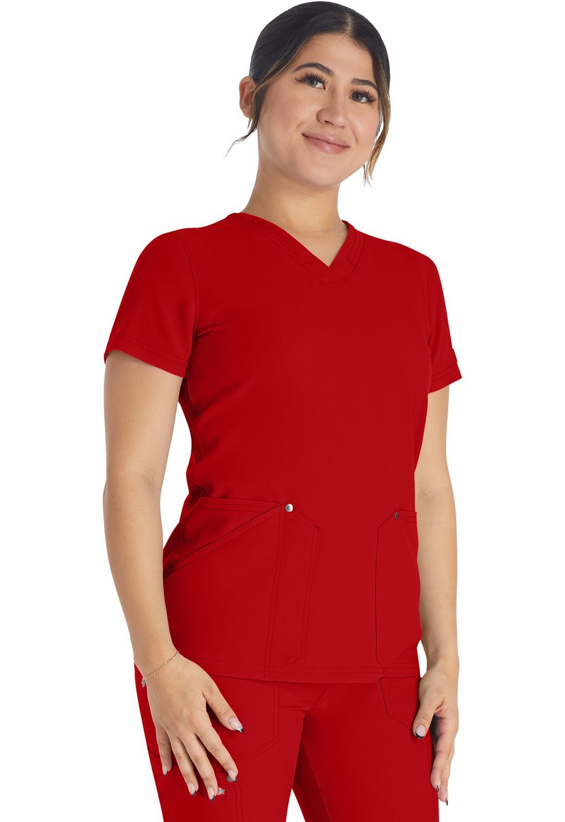 Dickies EDS NXT Scrubs V Neck Top DK678 Limited - Scrubs Select