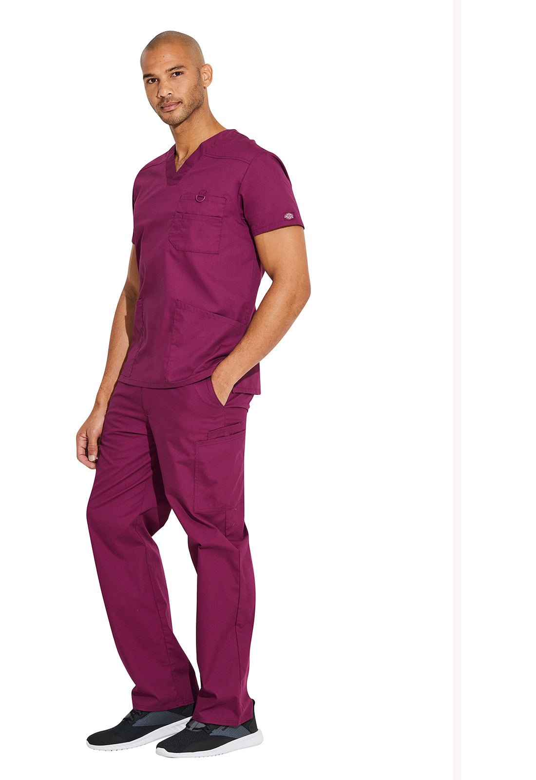 Dickies EDS Signature Scrubs Men's V Neck Top 81906 - Scrubs Select
