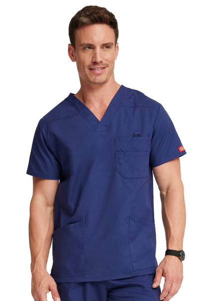 Dickies EDS Signature Scrubs Men's V Neck Top 81906 - Scrubs Select