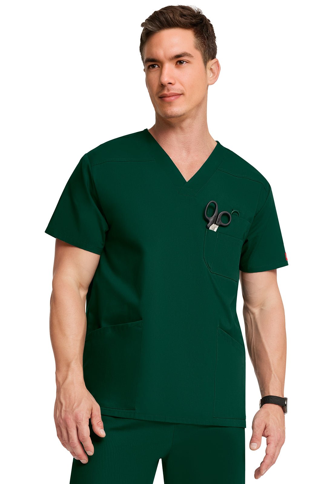 Dickies EDS Signature Scrubs Men's V Neck Top 81906 - Scrubs Select