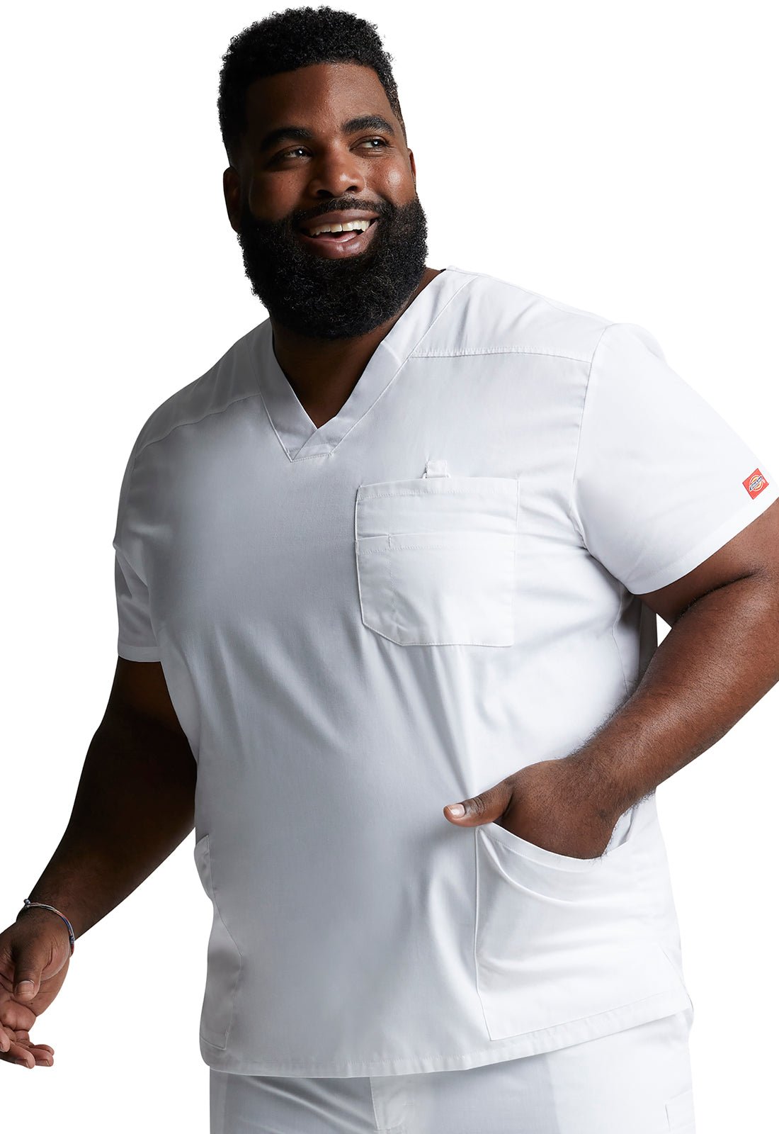 Dickies EDS Signature Scrubs Men's V Neck Top 81906 - Scrubs Select