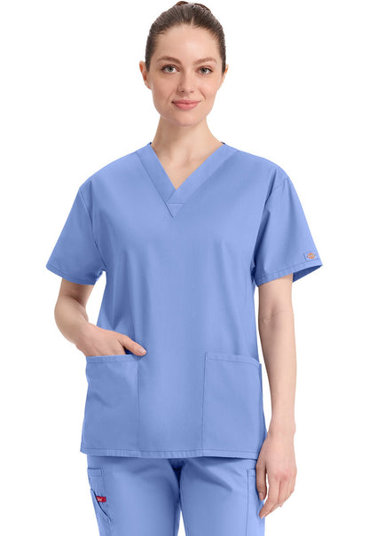 Dickies EDS Signature Scrubs V Neck Top 86706 - Scrubs Select