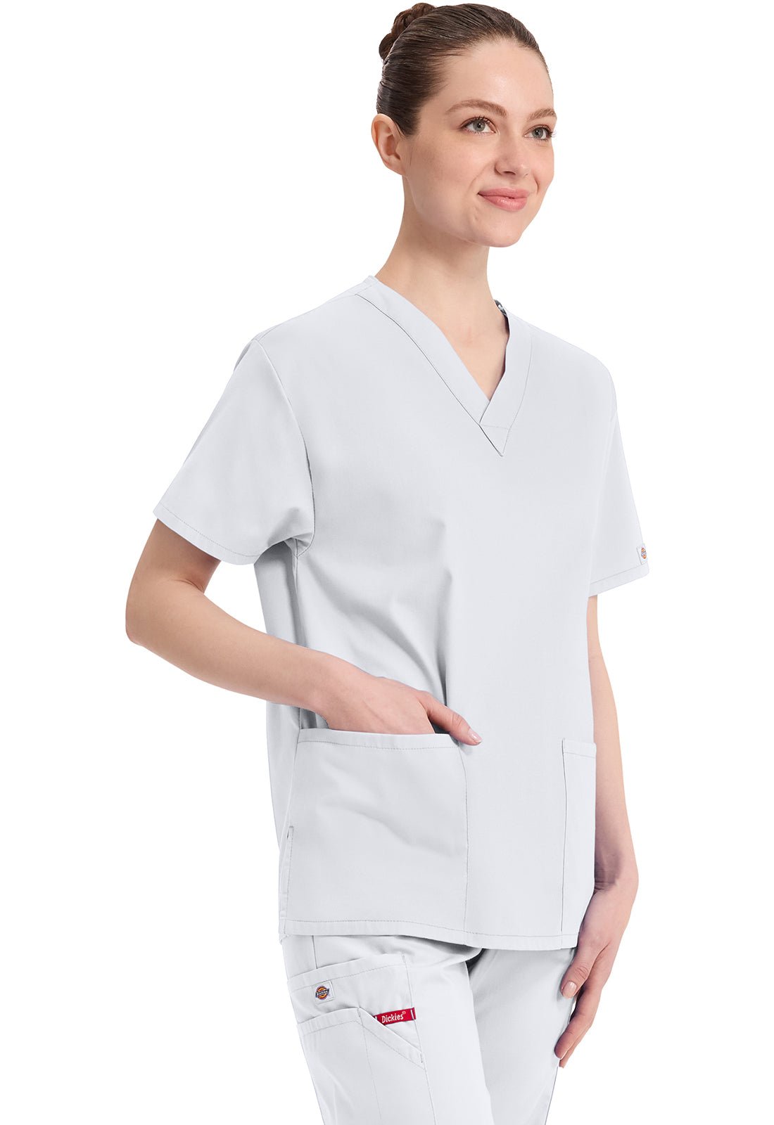 Dickies EDS Signature Scrubs V Neck Top 86706 - Scrubs Select