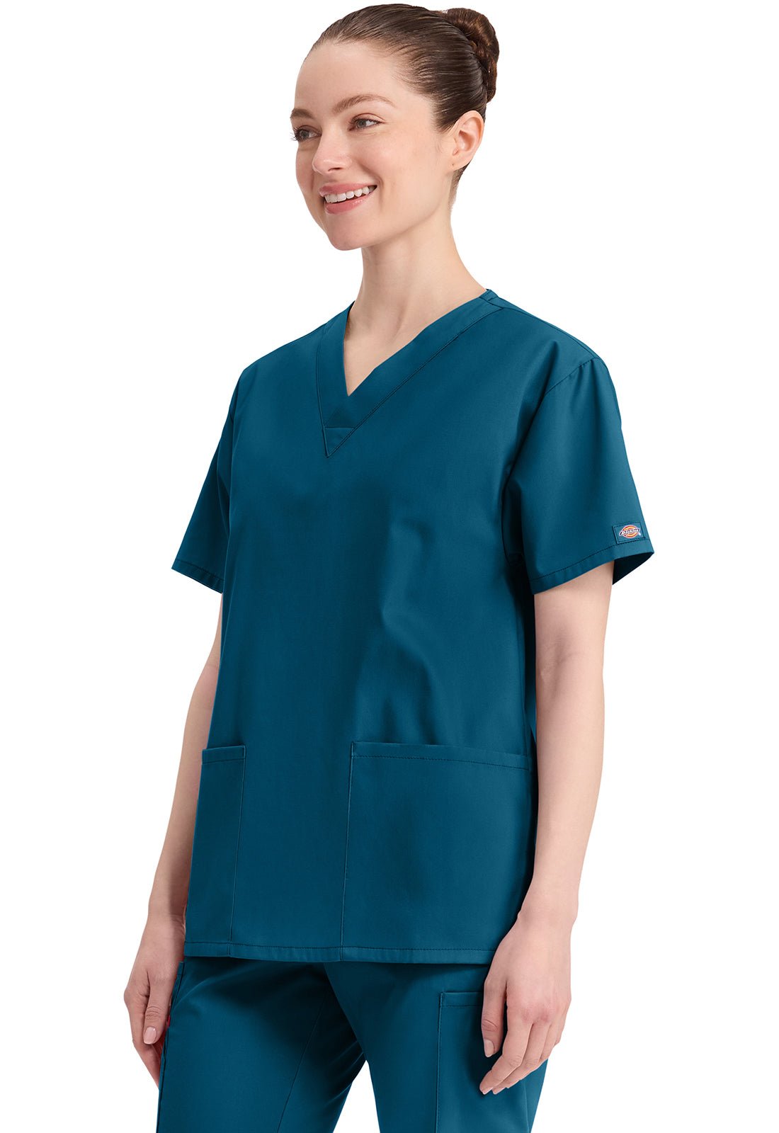 Dickies EDS Signature Scrubs V Neck Top 86706 - Scrubs Select