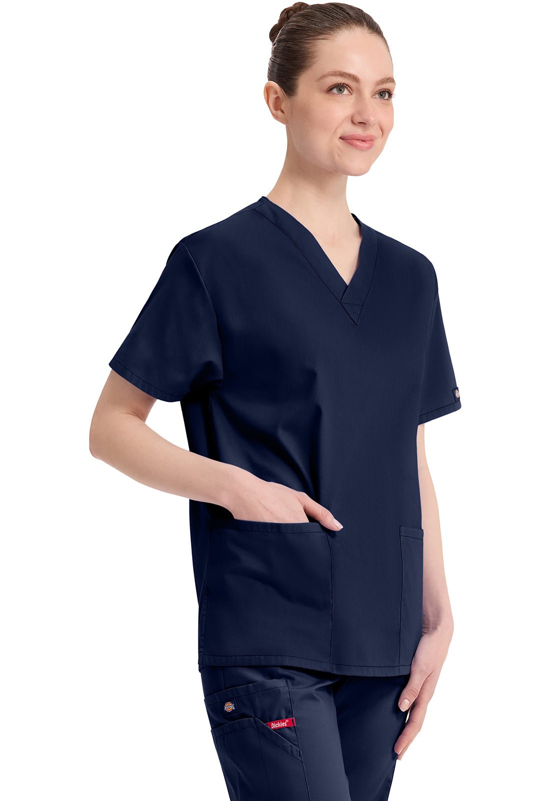 Dickies EDS Signature Scrubs V Neck Top 86706 - Scrubs Select