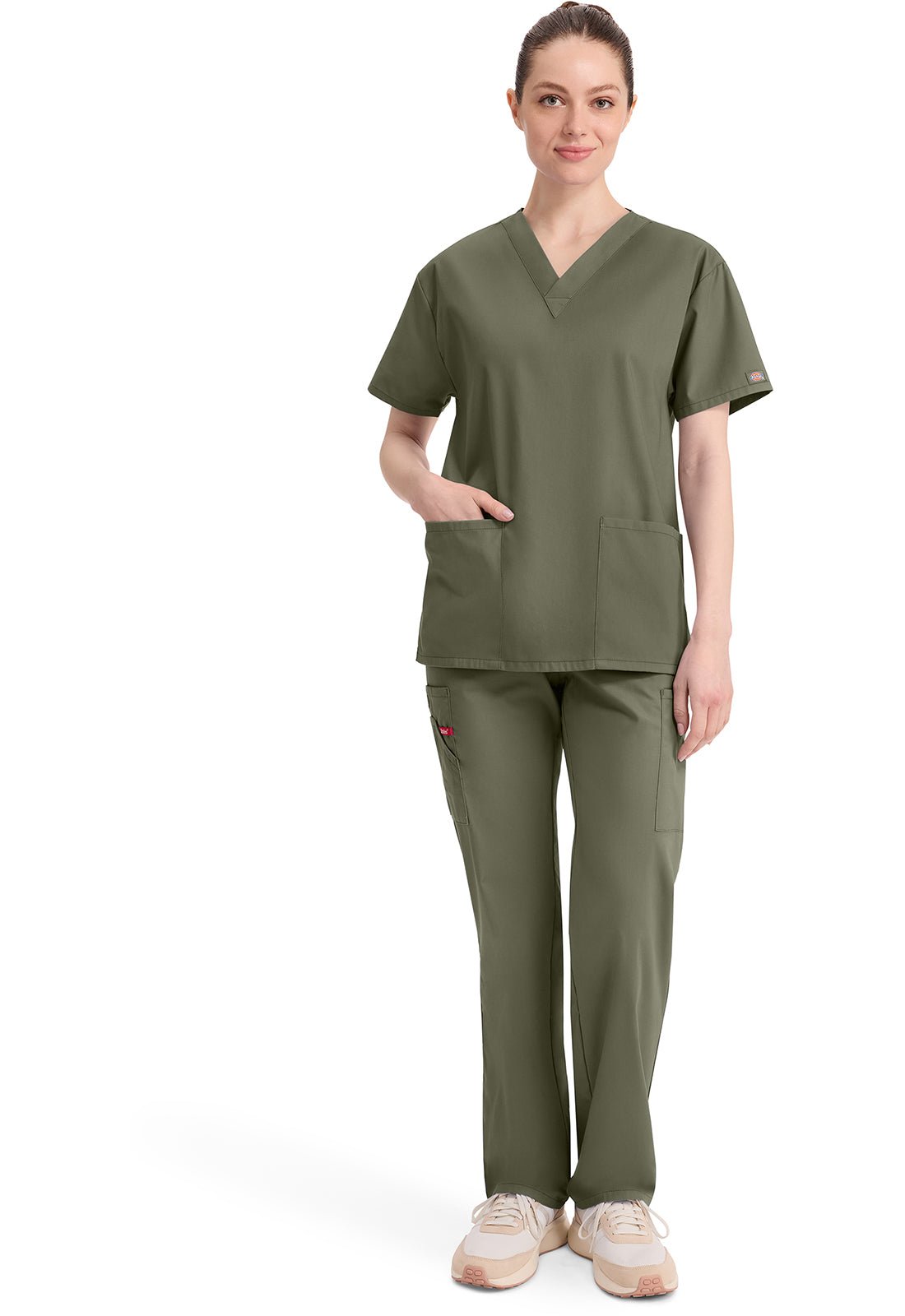 Dickies EDS Signature Scrubs V Neck Top 86706 - Scrubs Select