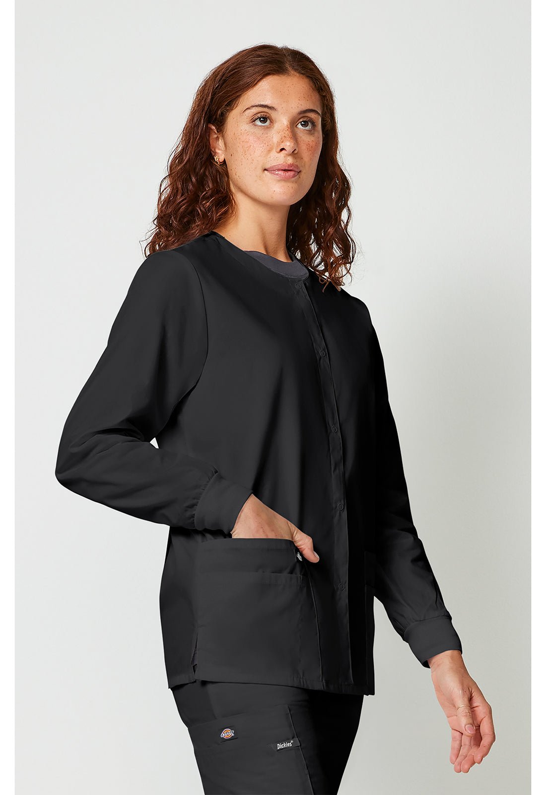 Dickies EDS Signature Scrubs Warm Up Jacket 86306 - Scrubs Select