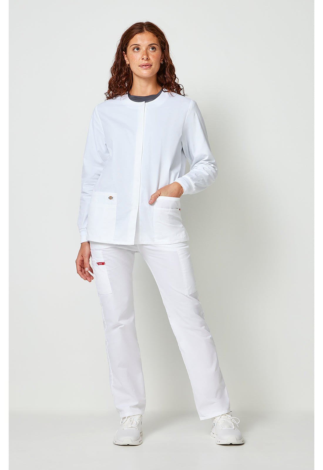 Dickies EDS Signature Scrubs Warm Up Jacket 86306 - Scrubs Select