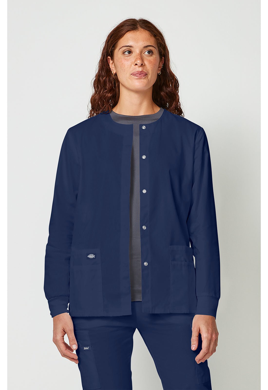 Dickies EDS Signature Scrubs Warm Up Jacket 86306 - Scrubs Select