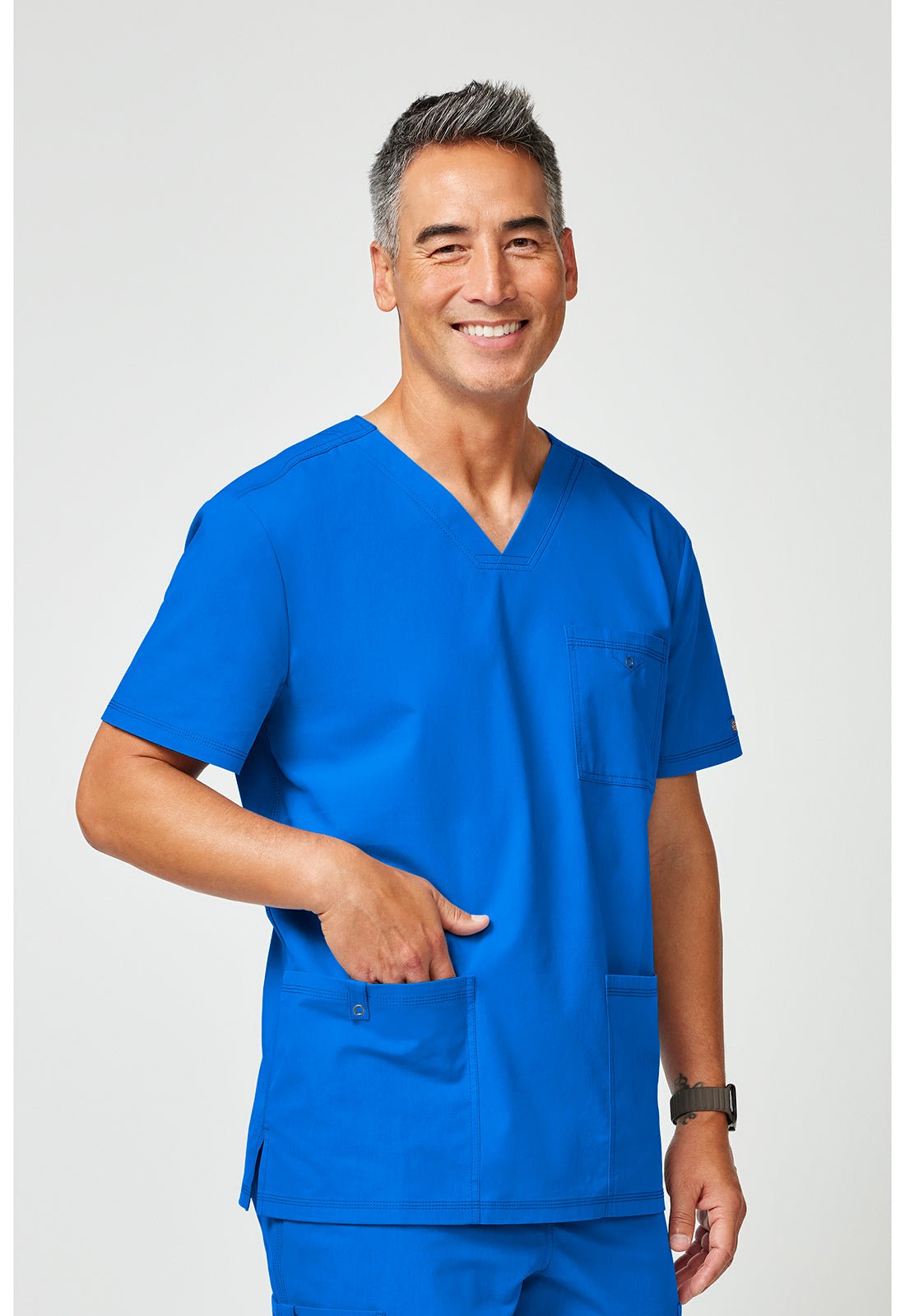 Dickies Forge Scrubs Men's V Neck Top DK859 - Scrubs Select