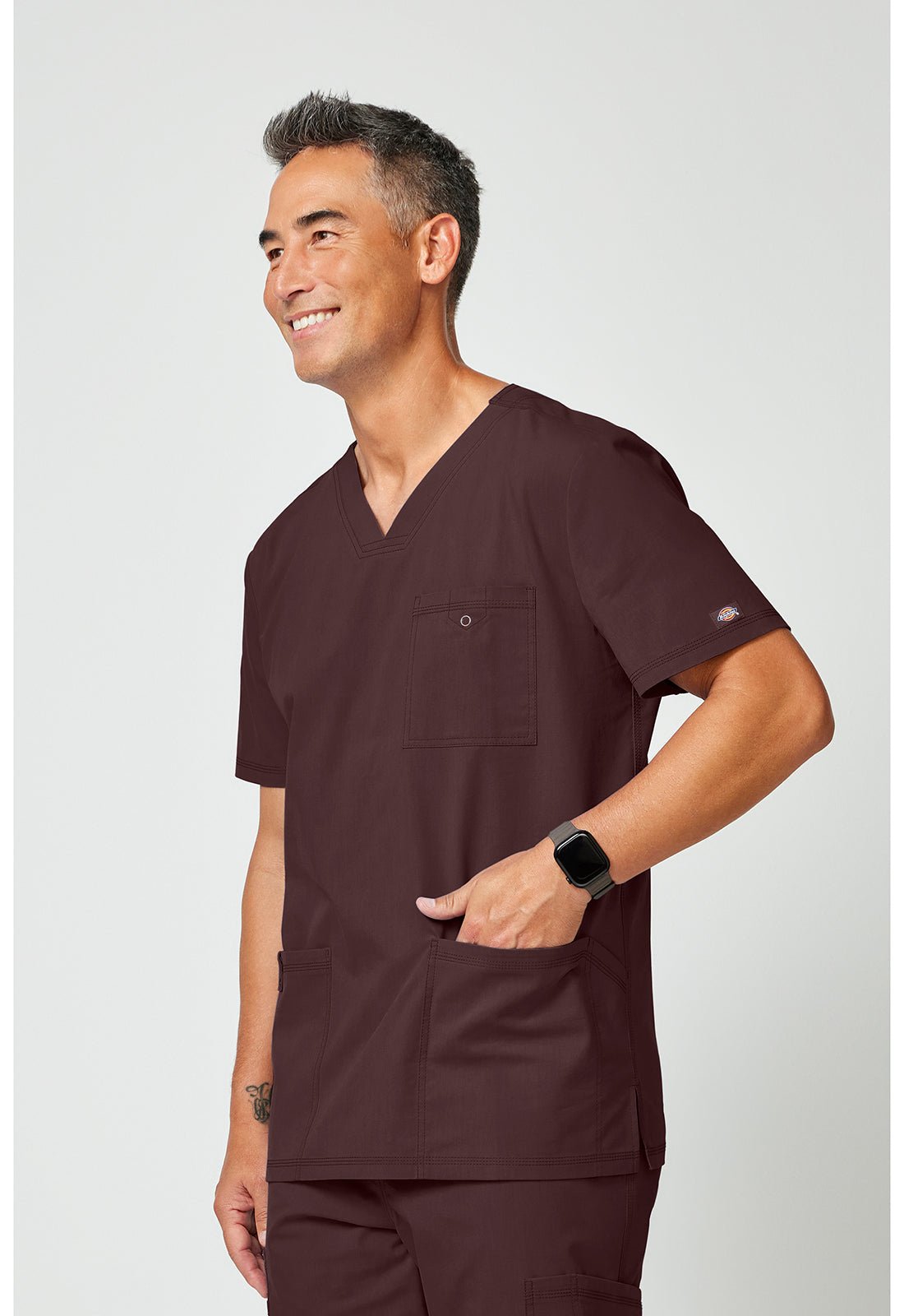 Dickies Forge Scrubs Men's V Neck Top DK859 - Scrubs Select