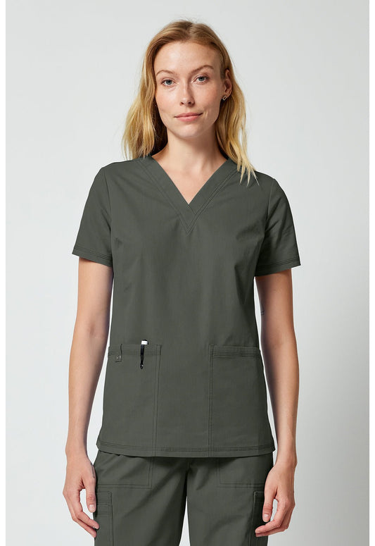 Dickies Forge Scrubs V Neck Top DK856 - Scrubs Select