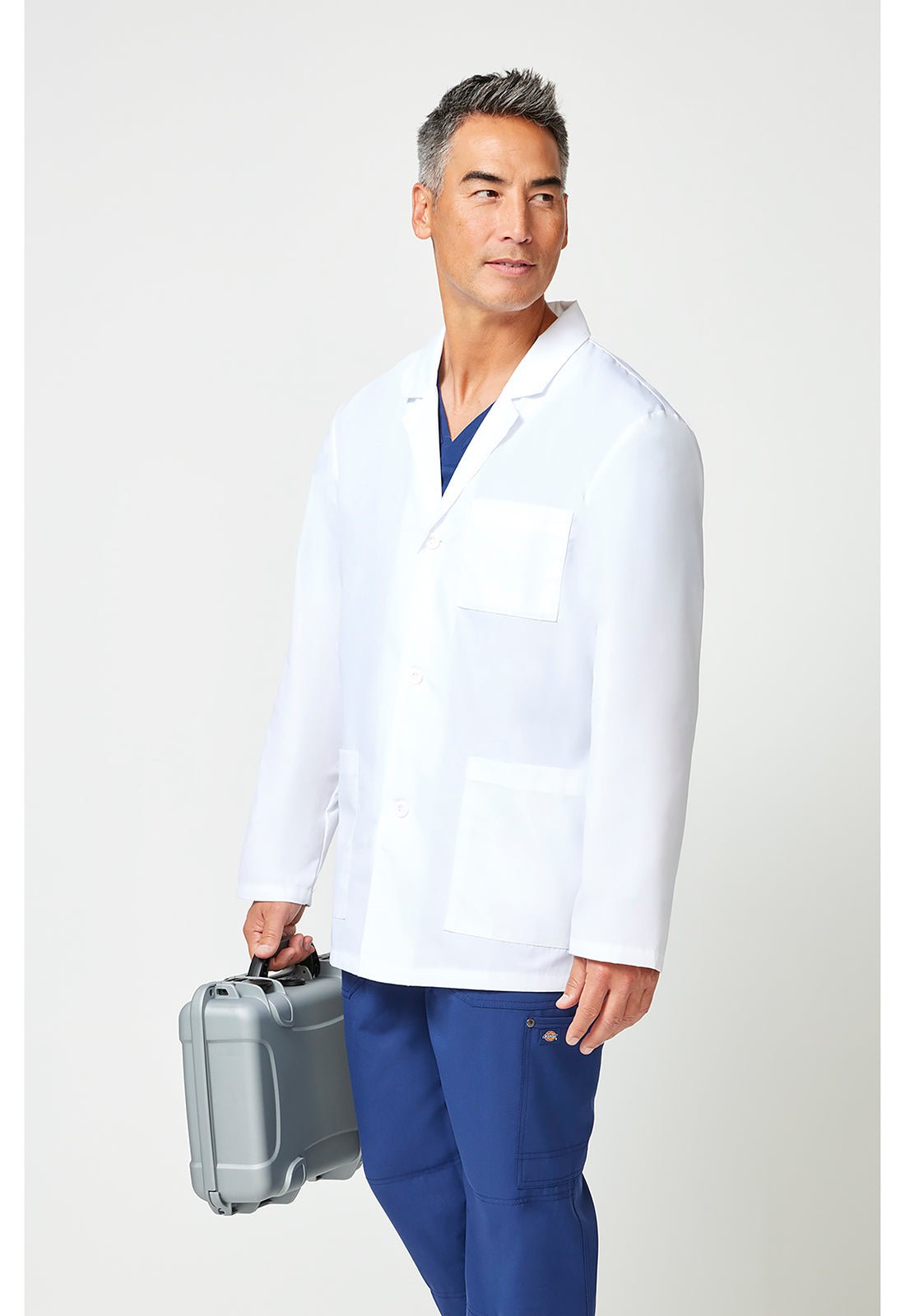 Dickies Professional Whites 31" Men's Consultation Lab Coat 81404 - Scrubs Select