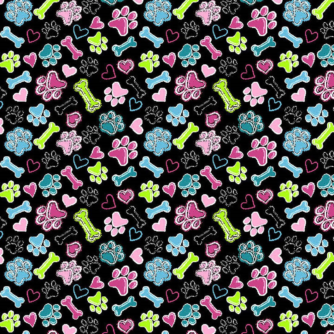 Doggy Doodle Cherokee Print V Neck Scrub Top CK857 DGDD - Scrubs Select