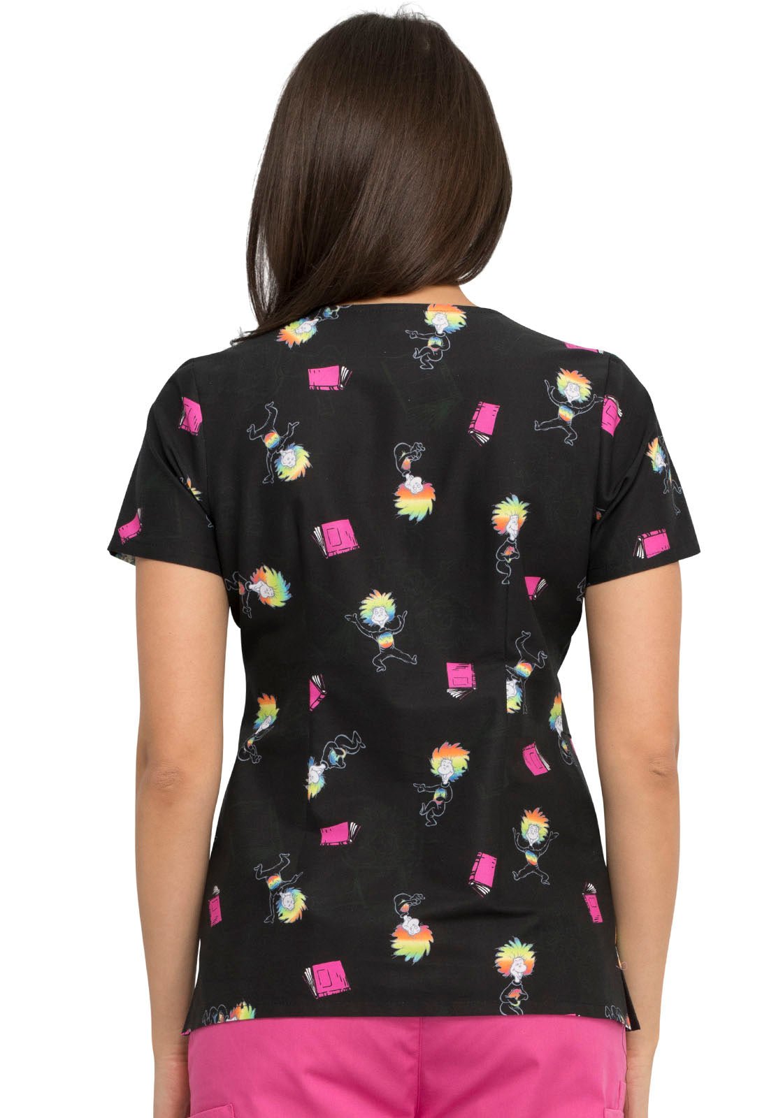 Dr. Seuss Tooniforms Licensed V Neck Scrub Top TF626 SERI - Scrubs Select