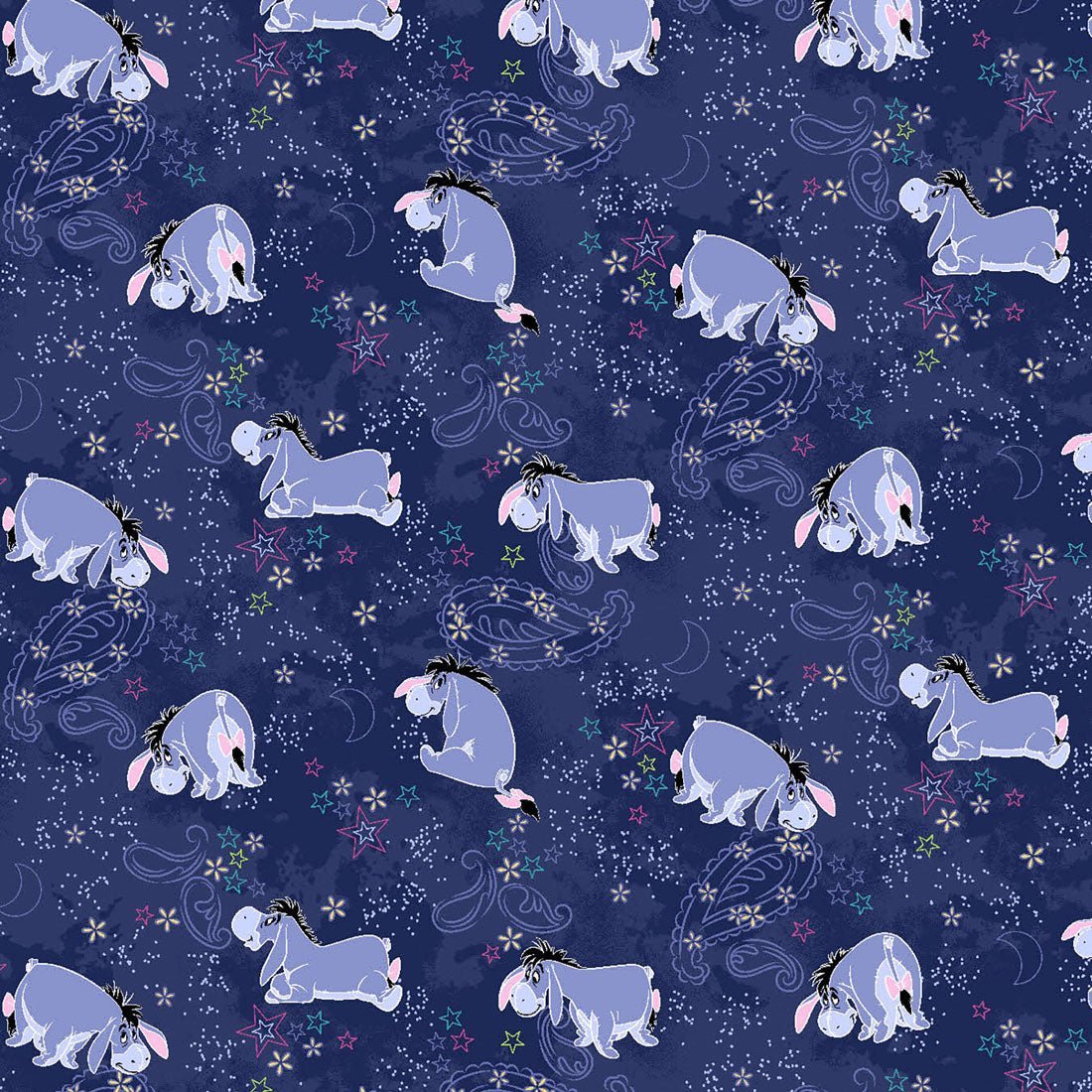 Eeyore Tooniforms Licensed Disney Winnie The Pooh V Neck Scrub Top TF796 PHYT - Scrubs Select