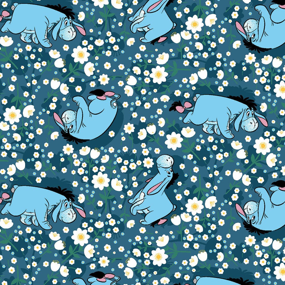Eeyore Tooniforms Licensed Disney Winnie The Pooh V Neck Scrub Top TF797 PHEF - Scrubs Select