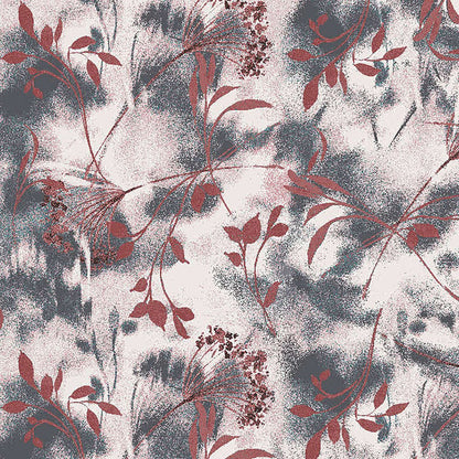 Floating Botanical Healing Hands Journey Print Scrub V Neck Top HH912 FLAB - Scrubs Select