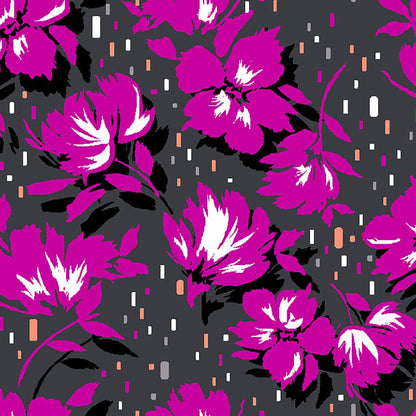 Floral Dickies Dynamix Print V Neck Scrub Top DK602 BIGH - Scrubs Select