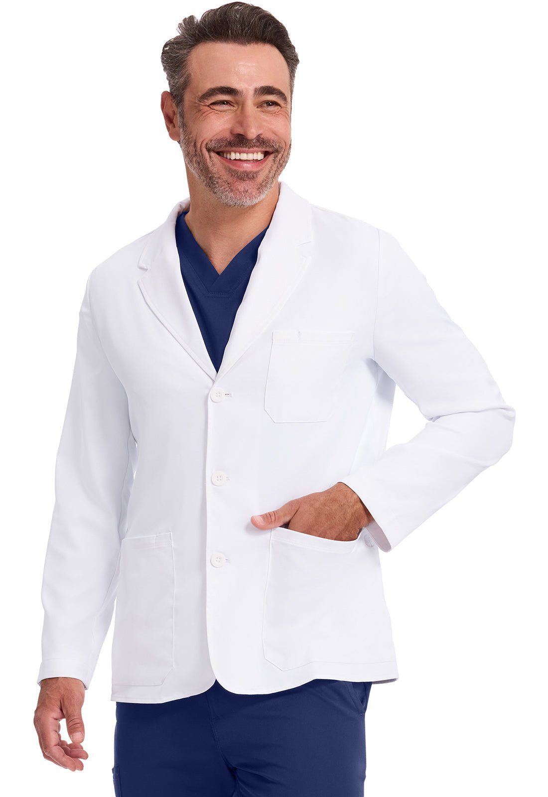 Healing Hands Leo Mens Consulation 32.25" Lab Coat 5150T Tall - Scrubs Select