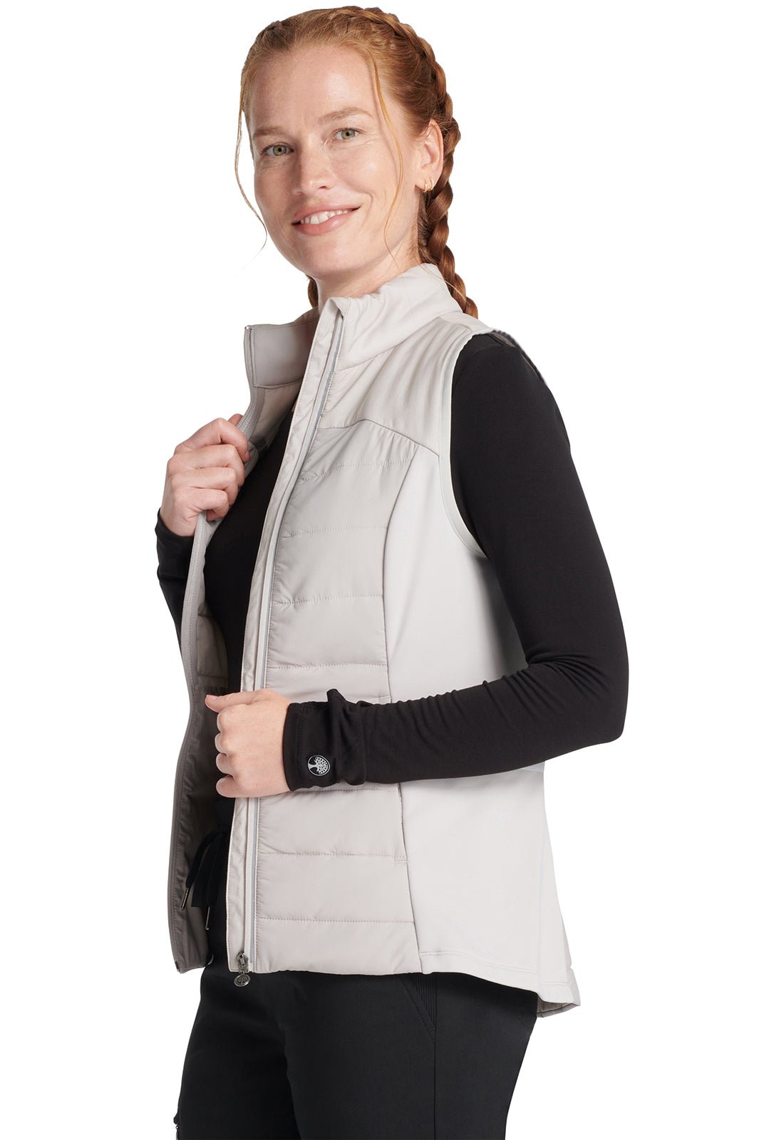 Healing Hands Lifestyle Scrubs Khloe Quilted Vest HH500F - Scrubs Select