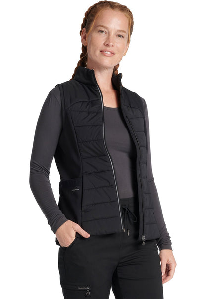 Healing Hands Lifestyle Scrubs Khloe Quilted Vest HH500F - Scrubs Select