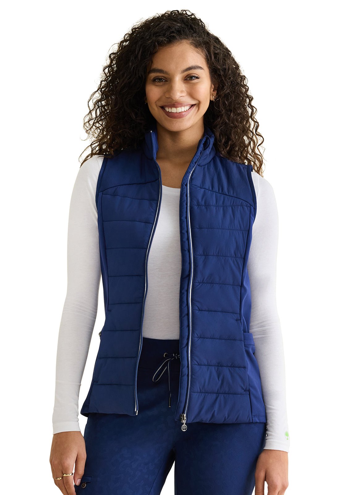 Healing Hands Lifestyle Scrubs Khloe Quilted Vest HH500F - Scrubs Select