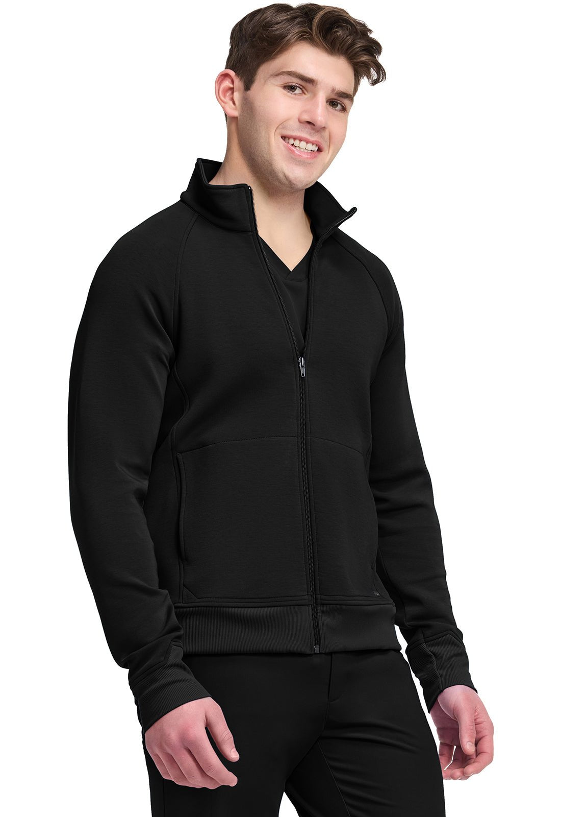 Healing Hands Men's Colt Zip Front Jacket HH380F - Professional Medical ...