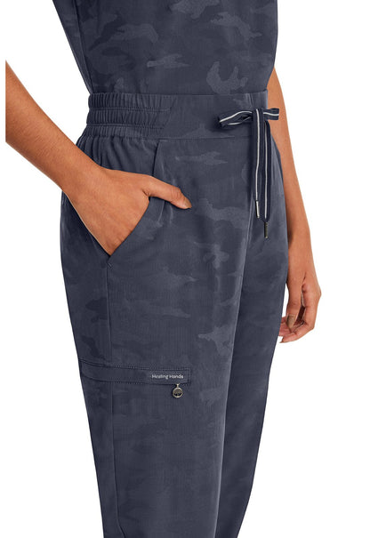 Healing Hands Purple Label Camo Scrubs Tate Jogger Pant 9350P Petite - Scrubs Select