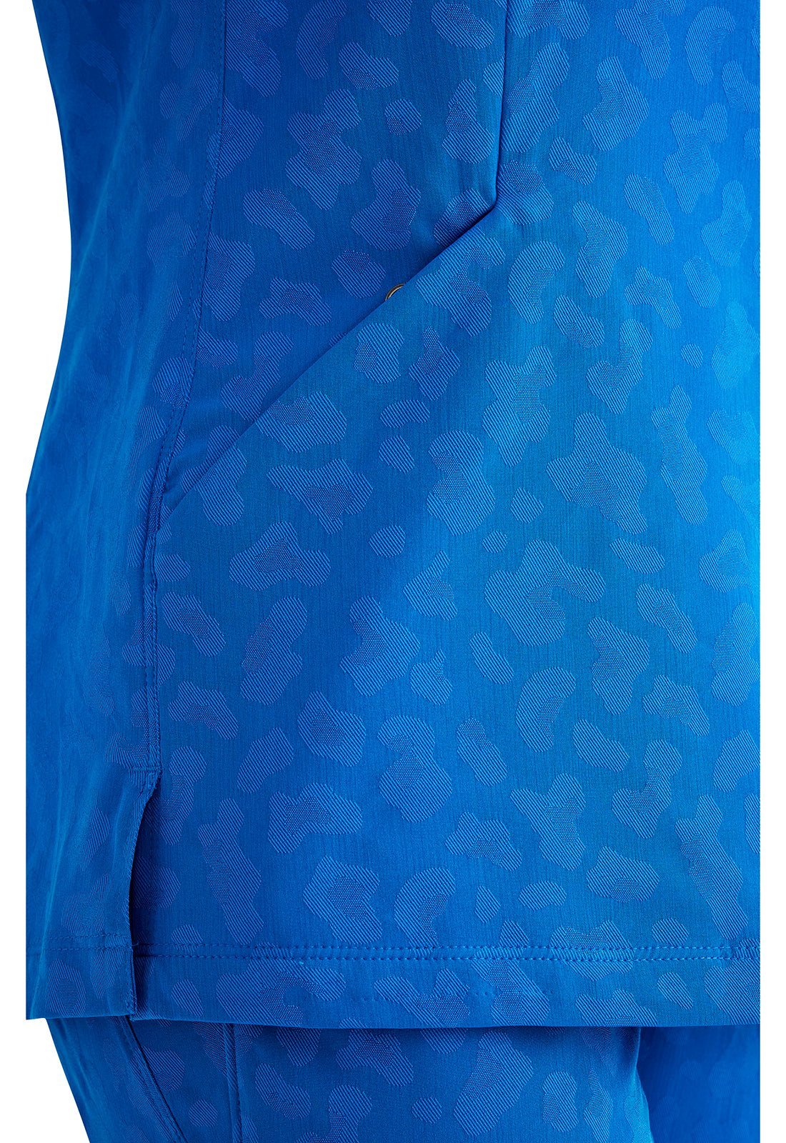 Healing Hands Purple Label Jacquard Scrubs Jolie V Neck Top HH601 - Scrubs Select