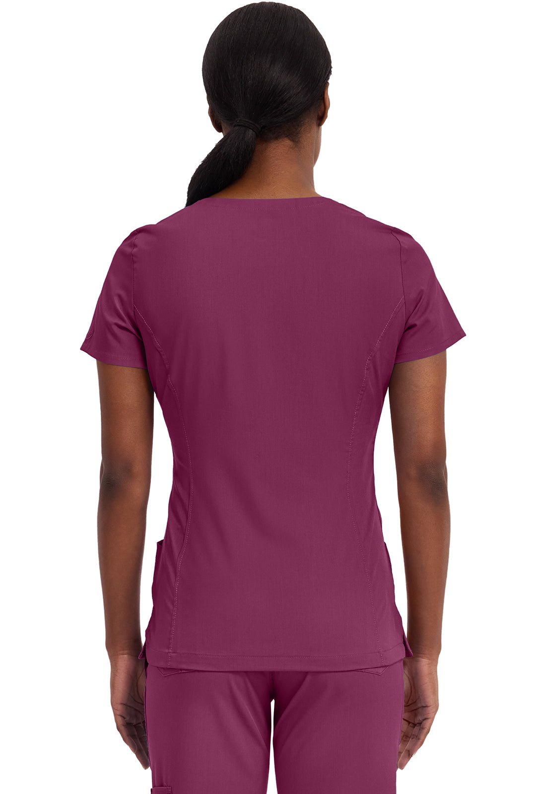 Healing Hands Purple Label Scrubs Jasmine V Neck Top 2278 - Scrubs Select