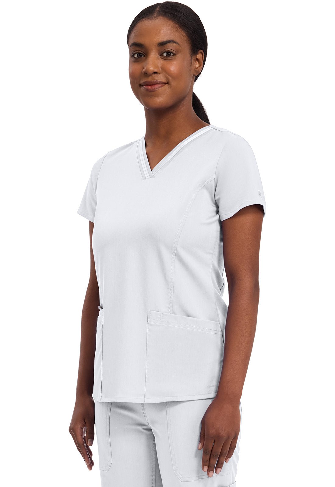 Healing Hands Purple Label Scrubs Jasmine V Neck Top 2278 - Scrubs Select