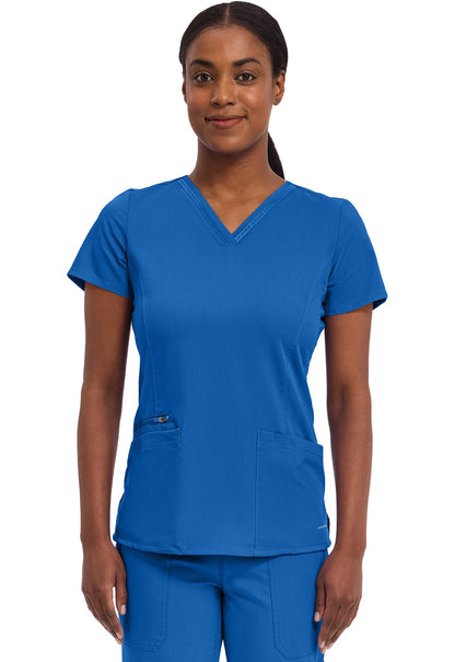 Healing Hands Purple Label Scrubs Jasmine V Neck Top 2278 - Scrubs Select