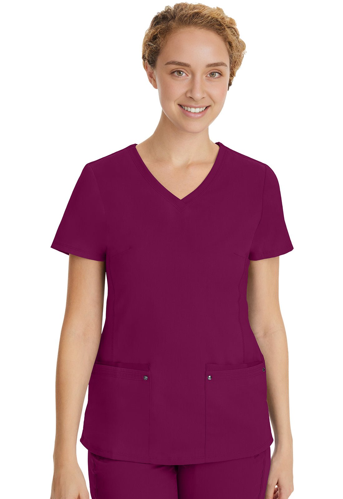 Healing Hands Purple Label Scrubs Juliet V Neck Top 2245 - Scrubs Select