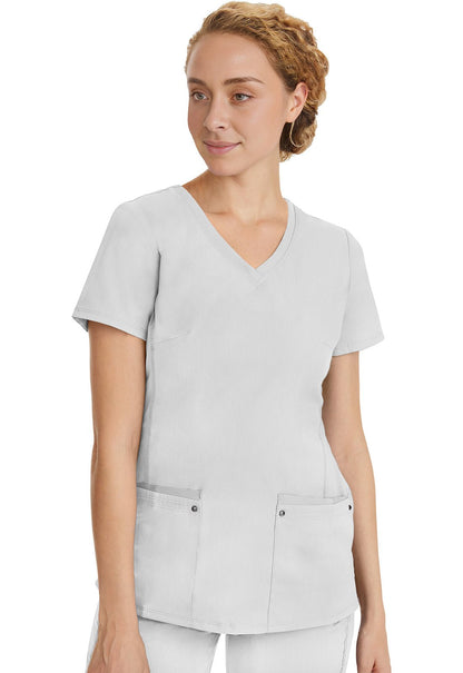 Healing Hands Purple Label Scrubs Juliet V Neck Top 2245 - Scrubs Select
