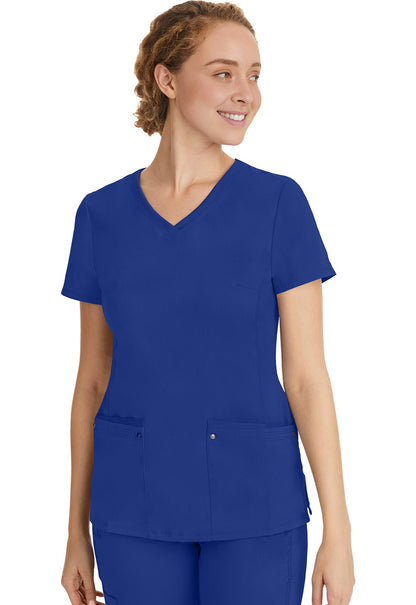 Healing Hands Purple Label Scrubs Juliet V Neck Top 2245 - Scrubs Select