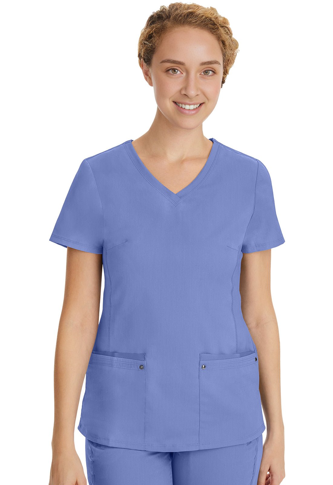 Healing Hands Purple Label Scrubs Juliet V Neck Top 2245 - Scrubs Select