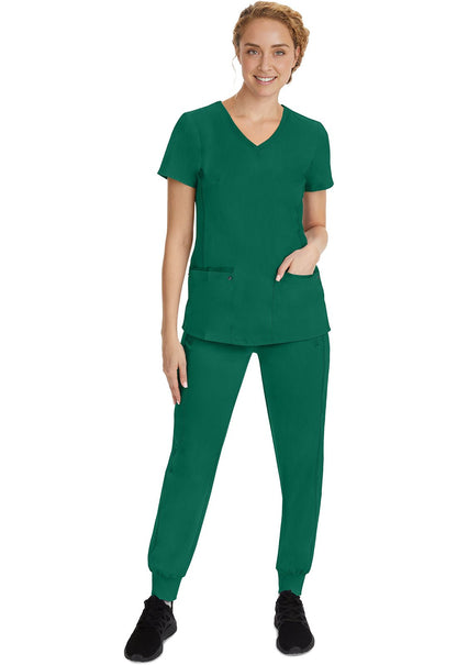 Healing Hands Purple Label Scrubs Juliet V Neck Top 2245 - Scrubs Select