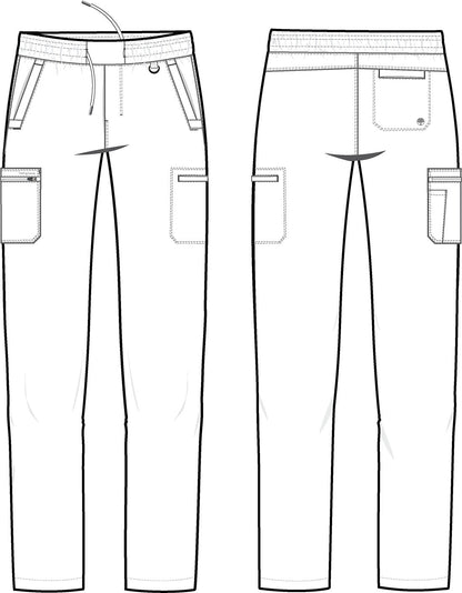 Healing Hands Purple Label Scrubs Men's Daniel Utility Pant 9300 in Black, Navy, Pewter, Royal - Scrubs Select