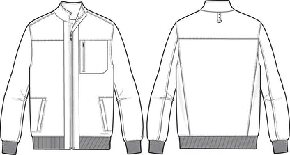 Healing Hands Purple Label Scrubs Men's Jonathan Bomber Jacket 5530 - Scrubs Select